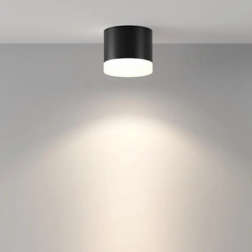 Deckenleuchte – Schwarzes Aluminium, 1× GX53 Fassung, 12 W Leistung, Ø8,2 cm - Pauline | Maytoni