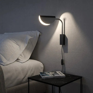 Wall Lamp Black, Metal Frame, Acrylic Accent, Minimalist – Mollis | Maytoni