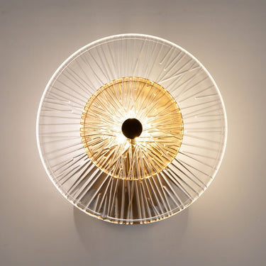Wandleuchte Gold, bernsteingetöntes Ovalglas, E14 40 W – Aster | Maytoni - Esszett Luxury | Stilvolles Wohnen mit Charakter
