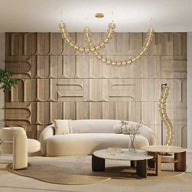 Pendelleuchte Goldenes Finish, Kuppelförmiger Schirm & Integrierte LED – Golden Cage | Maytoni - Esszett Luxury | Stilvolles Wohnen mit Charakter