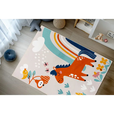 Teppich – Spielerische Wohnwelt, Behaglicher Komfort, Farbenfrohes Design, 6 mm - Wonder 132 | Kayoom