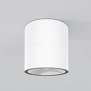 Deckenleuchte – Weißes Metall mit Glas, 12 W LED, Warmweiß, 10,8 cm Höhe - Spin | Maytoni