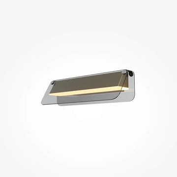 Wall lamp Brushed Brass, Glass Sphere, Integrated LED - Flat | Maytoni