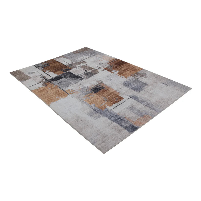 Short Pile Modern Easy-Care Grey Carpet – Elegantica 325 | Kayoom