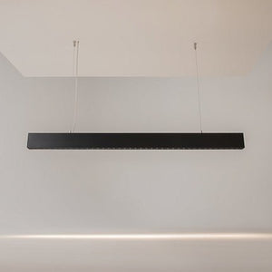 Pendelleuchte Schwarzes Aluminiumgehäuse mit mattiertem Polycarbonat - Diffusor, integrierter LED und modernem Design – Arc | Maytoni - Esszett Luxury | Stilvolles Wohnen mit Charakter