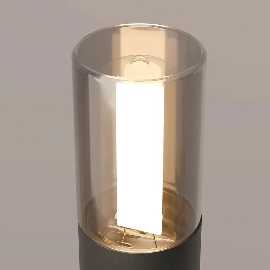 Landscape luminaire Aluminum Glass integrated G9 lamp 20 W Graphite IP54 – Glide | Maytoni