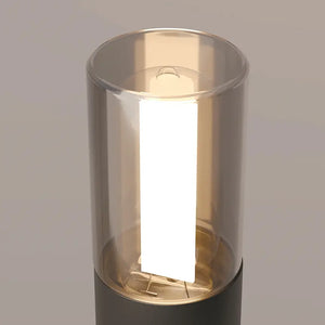 Landscape luminaire Aluminum Glass integrated G9 lamp 20 W Graphite IP54 – Glide | Maytoni