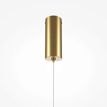 Pendelleuchte – Messingfarbenes Aluminium, 15 W Leistung, IP20 Schutzart, 415,0 cm Höhe - Halo | Maytoni