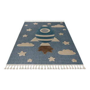 Carpet Polypropylene Material Children's Motif Short Pile – Modena 416 | Kayoom