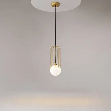 Pendant light with a gold-colored metal base and crystal balls in a luxurious design – Brooklyn | Maytoni