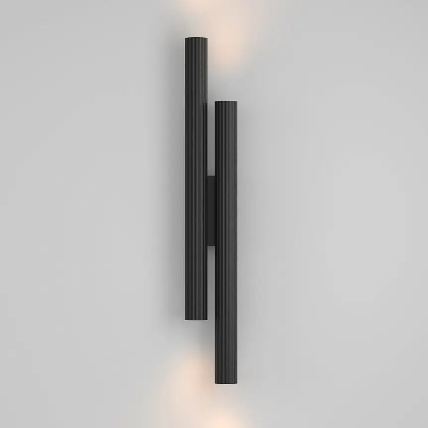 Wandleuchte – Schwarzes Alu, Warmweißes Licht, 40 cm Höhe - Calipso | Maytoni