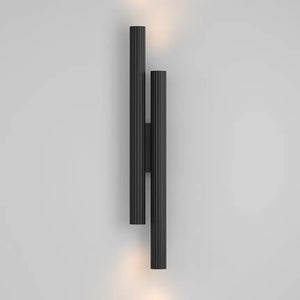 Wandleuchte – Schwarzes Alu, Warmweißes Licht, 40 cm Höhe - Calipso | Maytoni