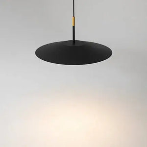 Pendant Lamp Black Ring-shaped Aluminum Housing Integrated LED & Modern Design – El | Maytoni