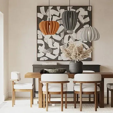 Pendant Light Felt Shade Bronze Metal Frame & Modern Design – Cambio | Maytoni