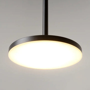 Pendelleuchte – Schwarzes Aluminium, 12 W Leistung, Warmweiß, Ø18,5 cm - Plato | Maytoni