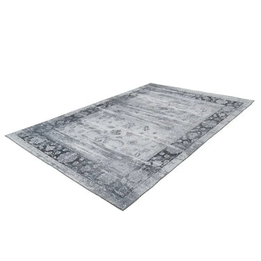 Teppich – Edle Blautöne, Stilvolle Verwaschung, Zeitlose Ausstrahlung, 240 cm - Galaxy 1225 | Kayoom