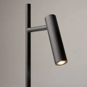 Tischleuchte – Schwarzes Finish, Metallgehäuse, Warmweißes Licht - Estudo | Maytoni