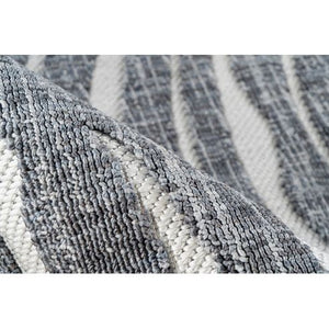 Carpet with graphic flatweave design, easy-care and durable – Sarai 325 | Kayoom