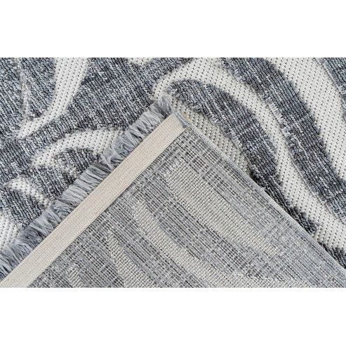 Carpet with graphic flatweave design, easy-care and durable – Sarai 325 | Kayoom