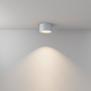 Deckenleuchte aus weißem Aluminium mit integrierter LED und IP44 - Schutz – Hydra | Maytoni - Esszett Luxury | Stilvolles Wohnen mit Charakter