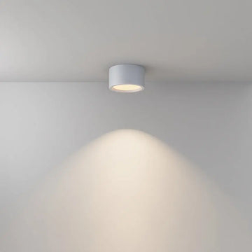 White Aluminum Ceiling Light with Integrated LED and IP44 Protection – Hydra | Maytoni