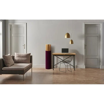 Vase im Art - Deco - Stil mit goldener Struktur beerenfarbener Oberfläche und eleganter schlanker Form – Art Deco 1145 | Kayoom - Esszett Luxury | Stilvolles Wohnen mit Charakter