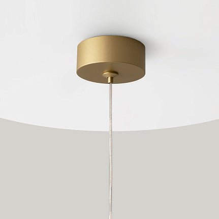 Pendelleuchte Mattgoldenes Aluminiumgehäuse mit GX53 - Fassung, modernem Design und energiesparender Beleuchtung – Arc | Maytoni - Esszett Luxury | Stilvolles Wohnen mit Charakter