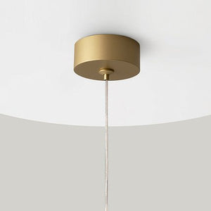 Pendelleuchte Mattgoldenes Aluminiumgehäuse mit GX53 - Fassung, modernem Design und energiesparender Beleuchtung – Arc | Maytoni - Esszett Luxury | Stilvolles Wohnen mit Charakter