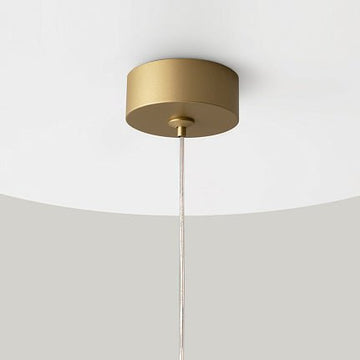 Pendelleuchte Mattgoldenes Aluminiumgehäuse mit GX53 - Fassung, modernem Design und energiesparender Beleuchtung – Arc | Maytoni - Esszett Luxury | Stilvolles Wohnen mit Charakter