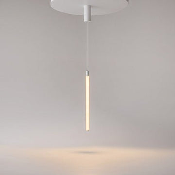 Pendelleuchte Weißes Aluminiumgehäuse mit weißem Acryl - Diffusor und integrierter LED – Arc | Maytoni - Esszett Luxury | Stilvolles Wohnen mit Charakter