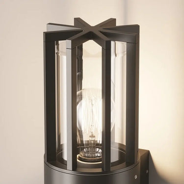 Wandleuchte – Graphitfarben, Aluminium Kunststoff, Moderne Eleganz - Barrel | Maytoni