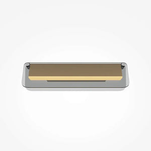 Wall lamp Brushed Brass, Glass Sphere, Integrated LED - Flat | Maytoni