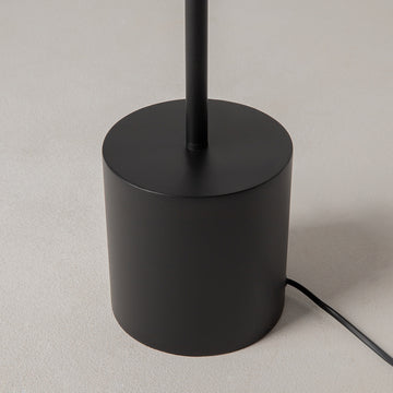 Floor Lamp Black Aluminum Frame with Two Adjustable Oval Fabric Shades & Integrated LED – MOD396FL-L10W3K | Maytoni
