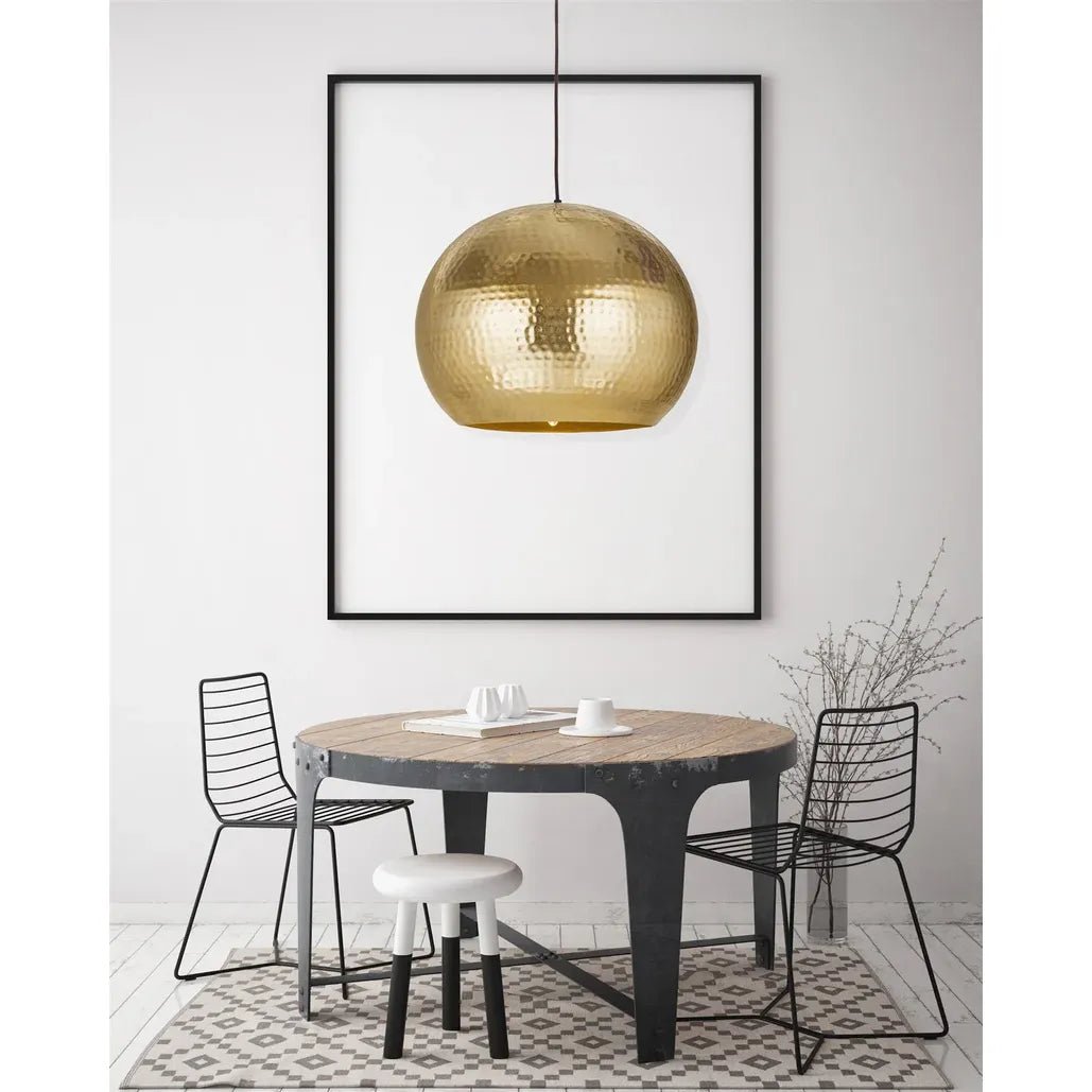 Leuchten Industrie - Design Hammerschlag - Oberfläche Metallschirm – Factory Style Large | Kayoom - Esszett Luxury | Stilvolles Wohnen mit Charakter