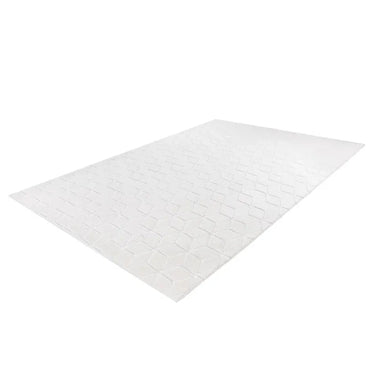 Teppich – Geometrisches Muster, Dreidimensionaler Effekt, Hochflor Struktur, 80 x 150 cm - Vivica 125 | Kayoom