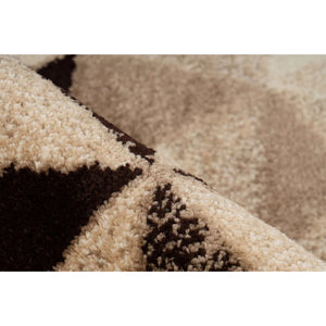 Cotton rug in ethnic design with flat pile and non-slip backing – Naila 225 | Kayoom