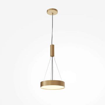 Ceiling lamp matt gold aluminum with LED and warm white light – Zon | Maytoni