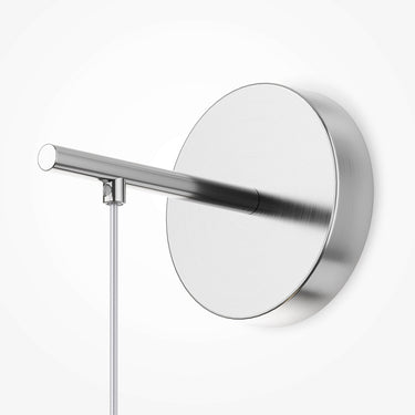 Wall light Chrome, Glass & Steel, integrated 18W LED 3000K – Pattern | Maytoni