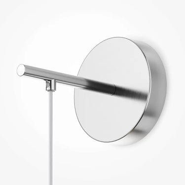 Wall light Chrome, Glass & Steel, integrated 18W LED 3000K – Pattern | Maytoni