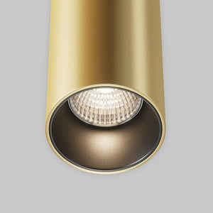 Pendelleuchte Mattgoldenes Aluminium, 33W LED, 3000K, 38° Abstrahlwinkel – Efir | Maytoni - Esszett Luxury | Stilvolles Wohnen mit Charakter