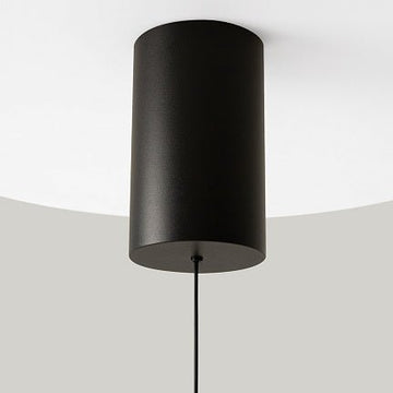 Pendelleuchte Schwarzes Aluminiumgehäuse mit mattweißem Acryl - Diffusor, integrierter LED und modernem Design – Arc | Maytoni - Esszett Luxury | Stilvolles Wohnen mit Charakter