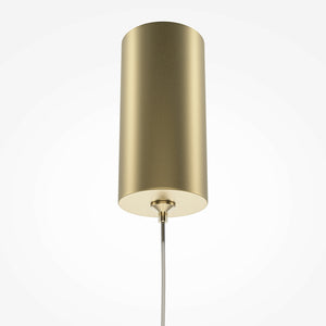 Pendelleuchte – Goldenes Aluminium, 6 W Leistung, Neutralweiß, Ø3 cm - Pro Extra | Maytoni