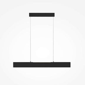 Pendelleuchte Schwarzes Aluminiumgehäuse mit opalem Acryl - Diffusor, dimmbarer LED und modernem Design – Arc | Maytoni - Esszett Luxury | Stilvolles Wohnen mit Charakter