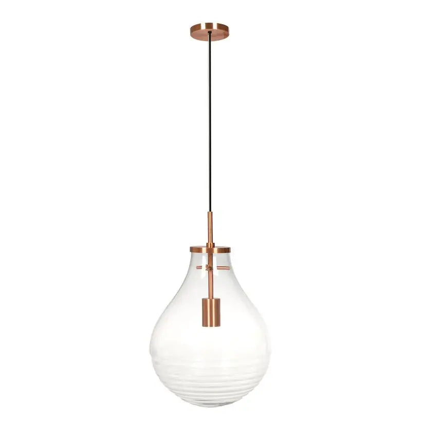 Pendant Light Glass Design Iron Socket Modern Industrial Style – Tamo Large | Kayoom