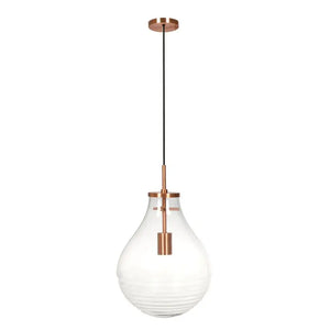 Pendant Light Glass Design Iron Socket Modern Industrial Style – Tamo Large | Kayoom