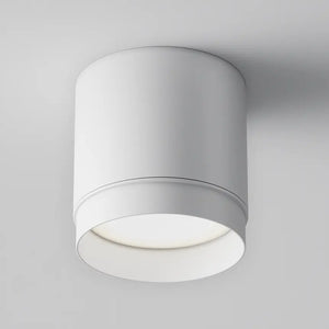 Deckenleuchte – Weißes Aluminium, 1×GX53 Fassung, 8,5 cm Höhe - Polar | Maytoni