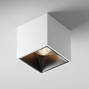Deckenleuchte Weißes Metall & Neutrales Weißes LED - Licht Alfa LED | Maytoni - Esszett Luxury | Stilvolles Wohnen mit Charakter