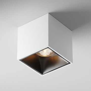 Deckenleuchte Weißes Metall & Neutrales Weißes LED - Licht Alfa LED | Maytoni - Esszett Luxury | Stilvolles Wohnen mit Charakter