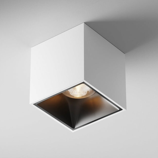 Deckenleuchte Weißes Metall & Neutrales Weißes LED - Licht Alfa LED | Maytoni - Esszett Luxury | Stilvolles Wohnen mit Charakter