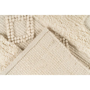 Teppich – Natural Wolle, Weicher Flor, Zeitloses Design, 290 cm - Bohist 125 | Kayoom